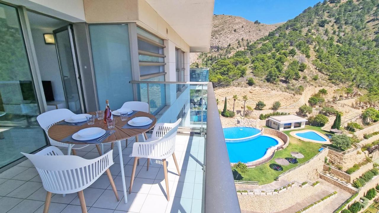 Skyline 9 Apartamento De 2 Dormitorios Soleado Con Terraza Privada Benidorm Buitenkant foto