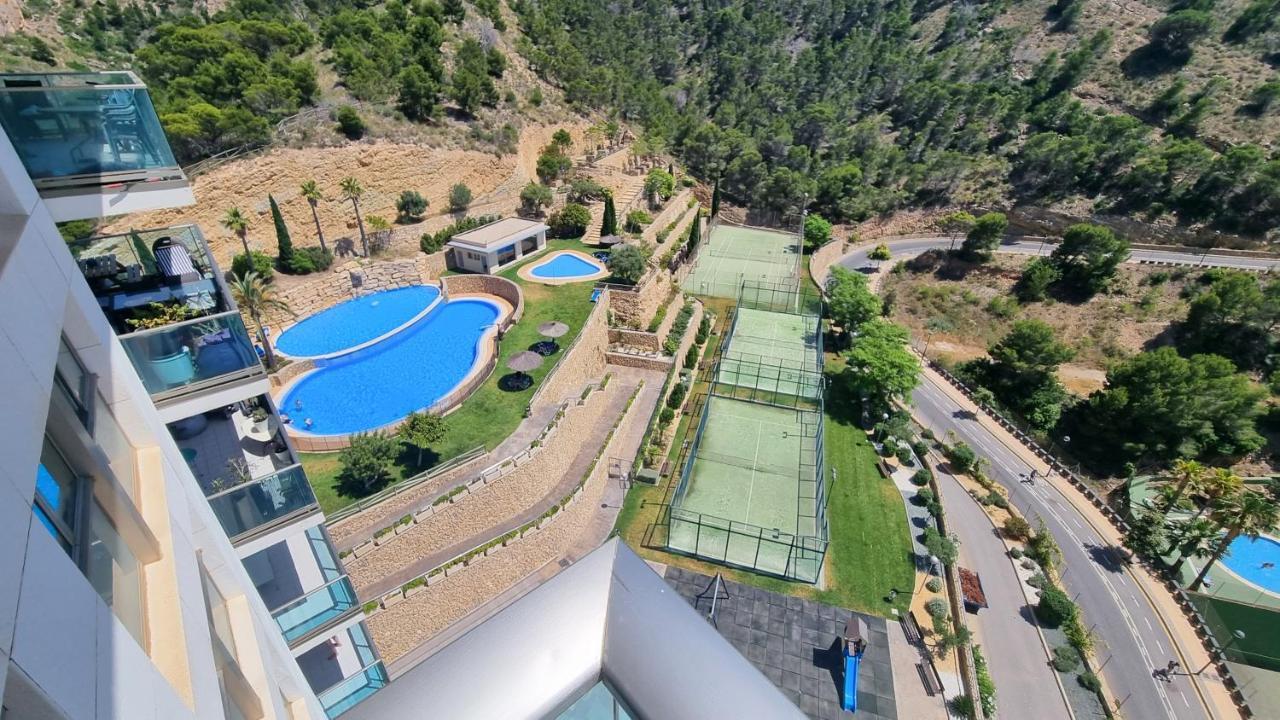 Skyline 9 Apartamento De 2 Dormitorios Soleado Con Terraza Privada Benidorm Buitenkant foto